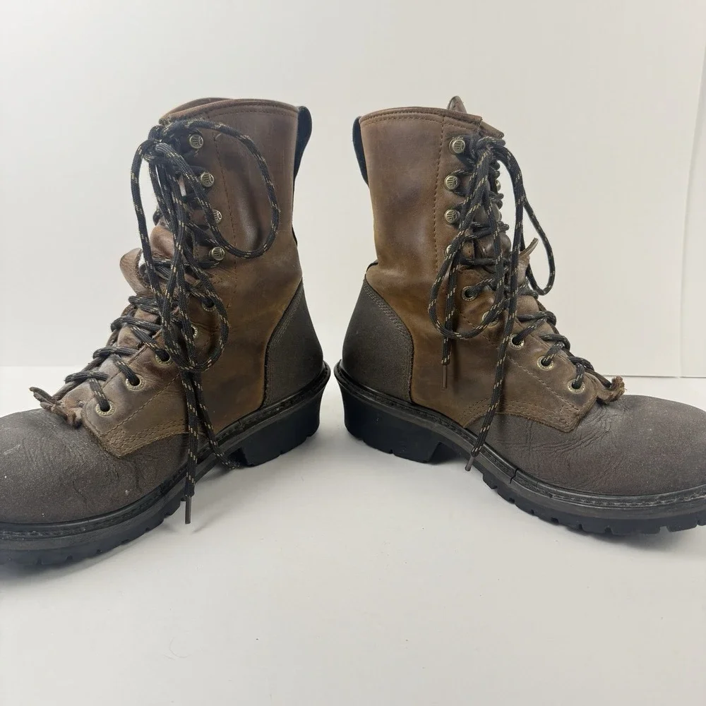 LaCrosse Boots Mens 8 Brown Extreme Tough Logger HD 8